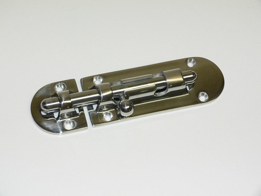 [HDW-004160] Stainless Steel 5-5/16" Barrel Bolt door latch