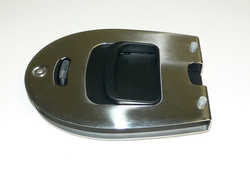 Mobella Omni door latch, flat w/privacy lock