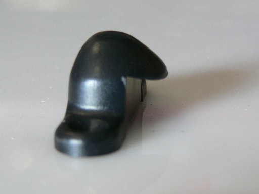 [HDW-004320] Strike / Catch for Mobella Omni BOB Door Latches, Sea Ray Transom Doors - Black Plastic, Large