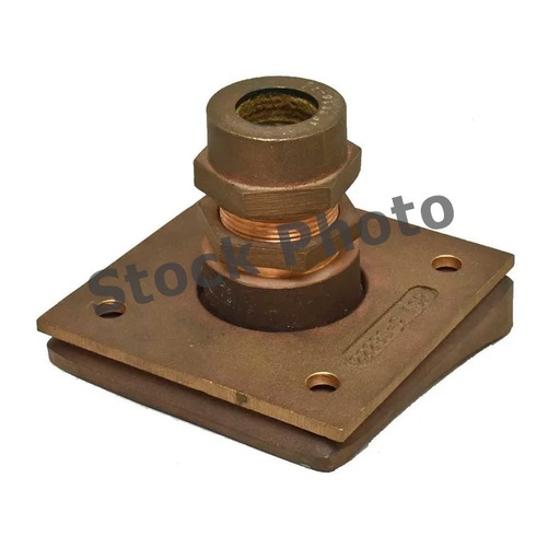 [BRZ-022176] Rudder Stuffing Box casting #22176 SeaRay 42DA early 90's