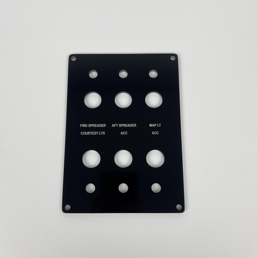 [PNL-Scout255/275LXFoverhead] Scout 255 & 275 LXF Overhead Switch Panel