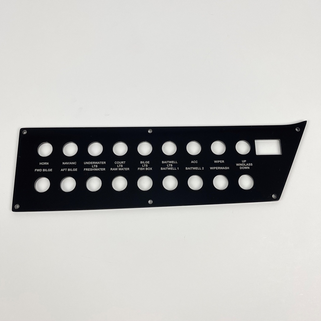Scout 255 & 275 LXF Switch Panel 2017-2022 | Flounder Pounder Marine