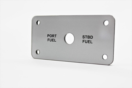 [PNL-Pur-minifueltogglePS] Pursuit Toggle Switch Panel - Fuel (Port/Stbd)