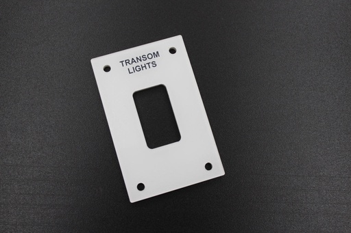 [PNL-SRMinitransom5] Reproduction Transom Accessory Panel - Transom panel 5