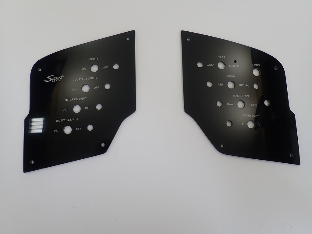 Scout 225 XSF 2017 Switch Panels | Flounder Pounder Marine