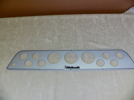 [PNL-WellGaugeonly29-33] Wellcraft  Gauge Panel Only 29 33 Coastal and many others