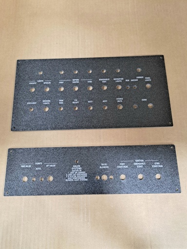 [PNL-SR400ECSwitchOnly92-93] 400 Express Cruiser Switch Panels 1992-1993