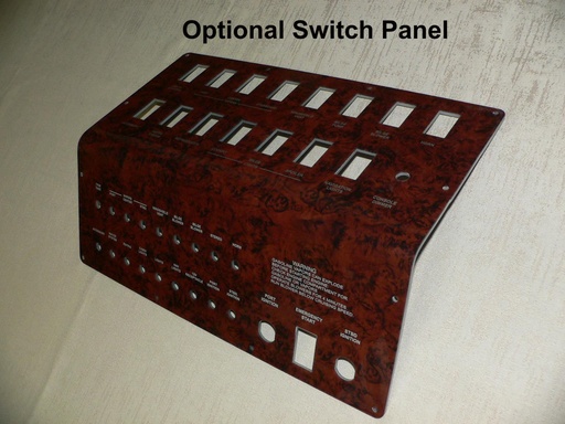 [PNL-SR300DAbentswitch94-97] 300 Sundancer Switch Panel, bent 1994-1997