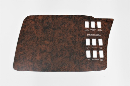 [PNL-SR370DArdr97-99] 370 Sundancer Radar panel 1997-1999