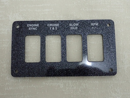 [PNL-SRMiniCummins4] Cummins Engine Control Panel (4 Switch Layout)