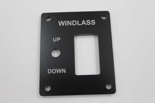 [PNL-SRMiniWindlasssml2] Windlass control - Rocker switch style 3" x 2.5" with indicator light provision