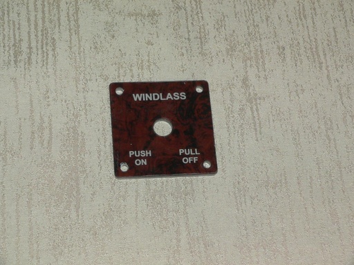 [PNL-SRMiniWindlasspushpull] Windlass control - Push/Pull Circuit Breaker 2.5"x2.5"