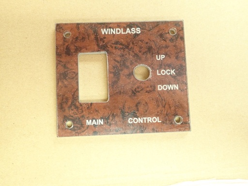 [PNL-SRMiniWindlass7] Windlass Toggle Control switch panel #7