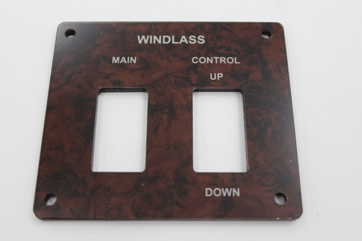 [PNL-SRMiniWindlassLg] Windlass control - Rocker switch style 4" x 3.5"