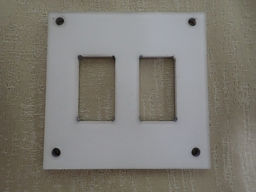 [PNL-SRMinitransom4] Reproduction Transom Light Accessory Panel - Transom panel 4
