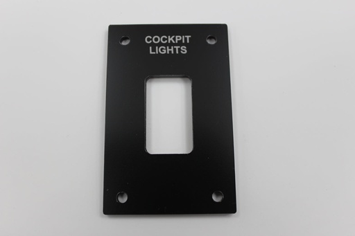 [PNL-SRMinicockpitlights3] Reproduction Cockpit Lights Accessory Panel