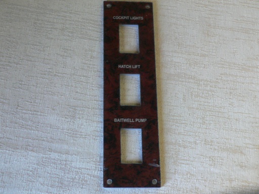 [PNL-SRMini410ECtransom] 410 Express Cruiser Transom Accessory Panel 1999-2003