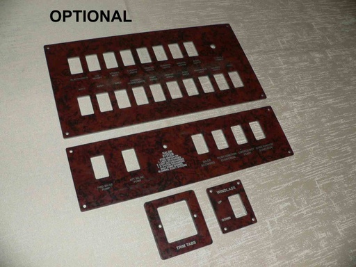 [PNL-SR400ECSwitchOnly94-98] 400 Express Cruiser Switch Panels 1994-1998