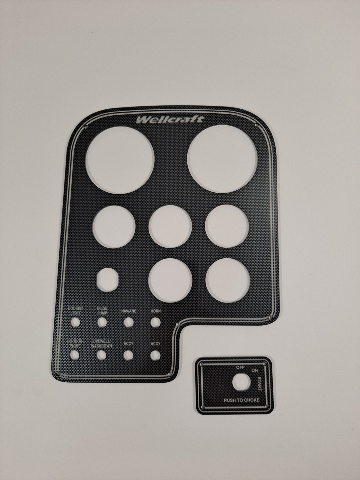 Wellcraft Dash Instrument Panel set 210 Sportsman and others