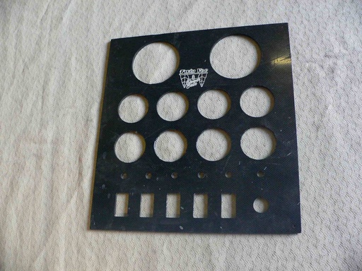 [PNL-TwinVee] Twin Vee Dash Instrument Panel   12-1/2"L x 13-1/2"H