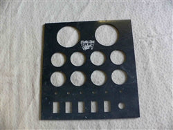 [PNL-TwinVee] Twin Vee Dash Instrument Panel   12-1/2"L x 13-1/2"H