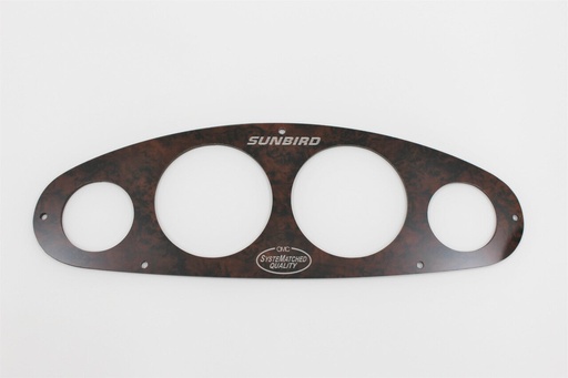 [PNL-Sunbird9] Sunbird Dash Instrument Panel 14-1/8"L x 4-5/8"H