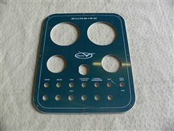 [PNL-Sunbird7] Sunbird Dash Instrument Panel  9-3/4"L x 12"H.