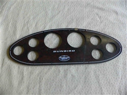 [PNL-Sunbird4] Sunbird Dash Instrument Panel 21"L x 7-1/4"H