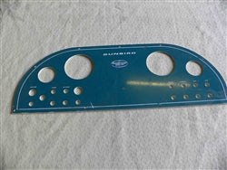[PNL-Sunbird2] Sunbird Dash Instrument Panel 23-7/8"L x 8-3/8"H
