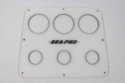[PNL-SeaP5] Sea Pro Dash Instrument Panel 13"L top, 13-3/4"L bottom, 11-5/8"H