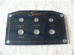 [PNL-Sct8] Scout Dash Instrument Panel 6"L x 3-5/8"H