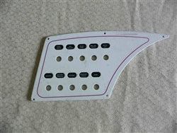 [PNL-Scar9] Scarab Dash Instrument Panel 9, 11"L x 5-7/8"H