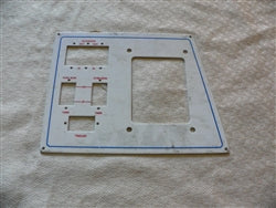 [PNL-Scar16] Scarab Dash Instrument Panel 10-1/2"L x 8-1/8"H