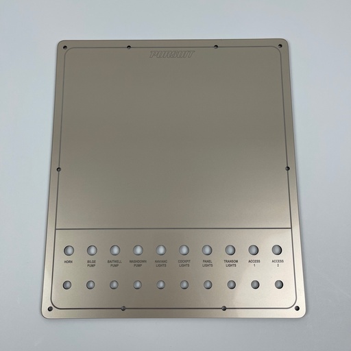 [PNL-Pur-2550] Pursuit Dash Instrument Panel 2350 & 2550  - 12-5/8w" x 14-1/2"H