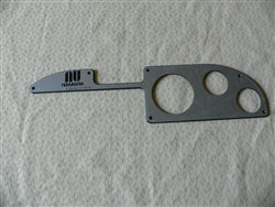 [PNL-Nou2] Novurania Dash Instrument Panel 9"L x 4-3/4"H