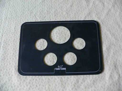 [PNL-Mako10] Mako Dash Instrument Panel  13-1/2"L x 9-1/2"H