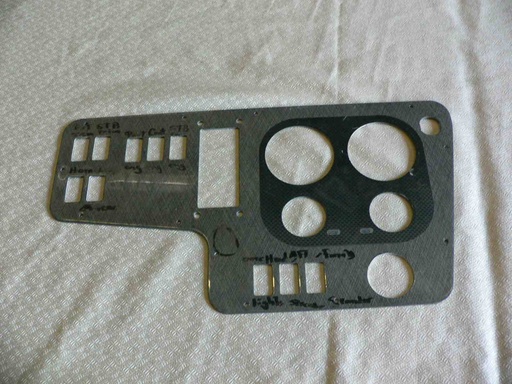 [PNL-HS7] Hydrasport Dash Instrument Panel.
