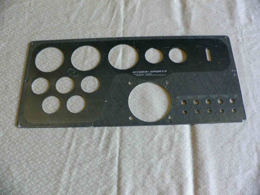 [PNL-HS5] Hydrasport Dash Instrument Panel 5, 24"L x 11"H