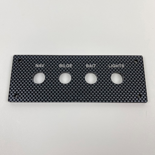 [PNL-HBmini] Reproduction Switch Panel for Hells Bay 1-3/4" x 5"