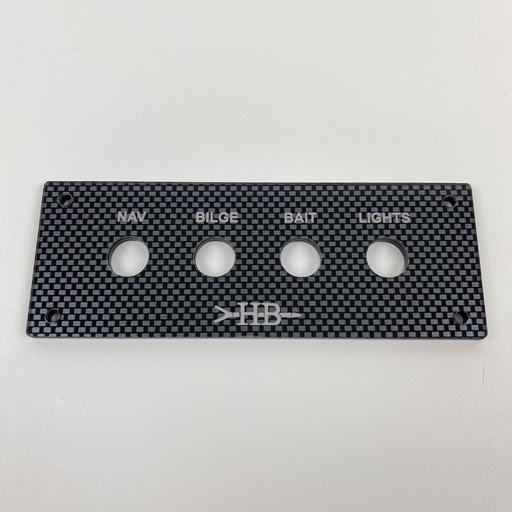[PNL-HBmini] Reproduction Switch Panel for Hells Bay 1-3/4" x 5"