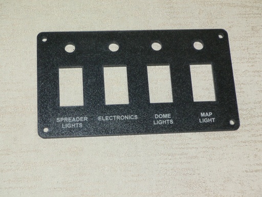 [PNL-BWOverhead] Boston Whaler Overhead Switch Panel