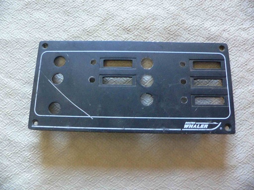 [PNL-BW36] Boston Whaler Dash Instrument Panel  8"L x 3-7/8"H