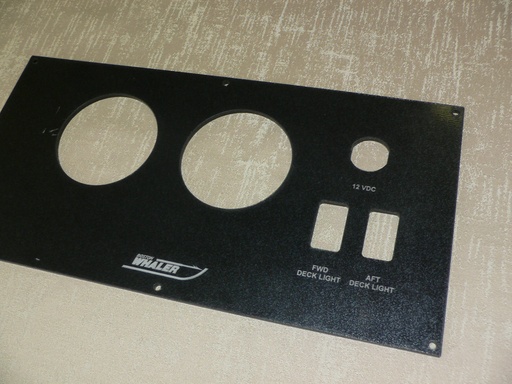 [PNL-BW210OR1997] 21 Outrage Boston Whaler Dash Instrument Panel 1997ish