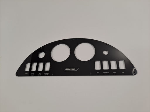 [PNL-BW201OR2002] 21 Outrage Boston Whaler Dash Instrument Panel 2002ish