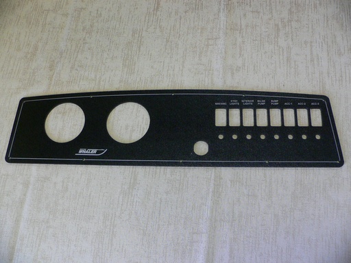 [PNL-BW21-23-260OR] Boston Whaler Dash Instrument Panel 21 23 26 Outrage