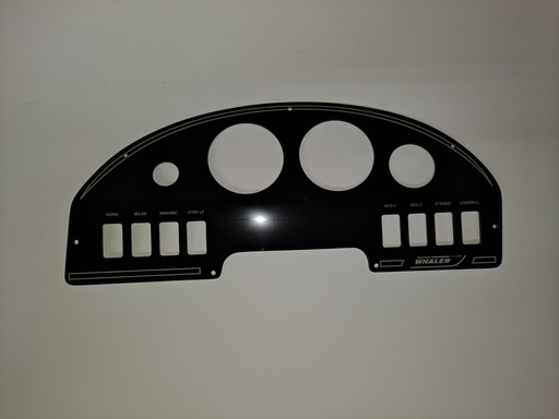 [PNL-BNT-BW18VEN] Boston Whaler Dash Instrument Panel  180 Ventura