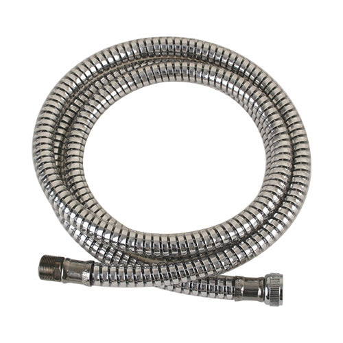 [PLB-001316] 14353 Hose for Elbow Sprayers Chrome Spiral 13''