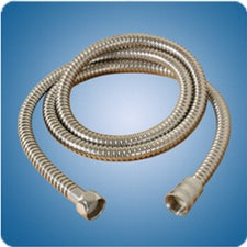 [PLB-001336] Scandvik special application hose -71001, 6-1/2' (Approximate) Chrome flex 1/2" NPT both ends