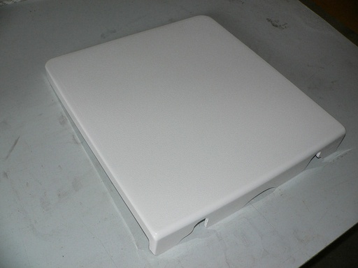 [PLS-001107] Fiberglass hatch cover for swim platform boarding and dive ladder -Sand non-skid surface