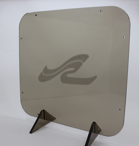 [PLS-ASSY-001314] Transom door insert Sea Ray 580 Sundancer engraved logo